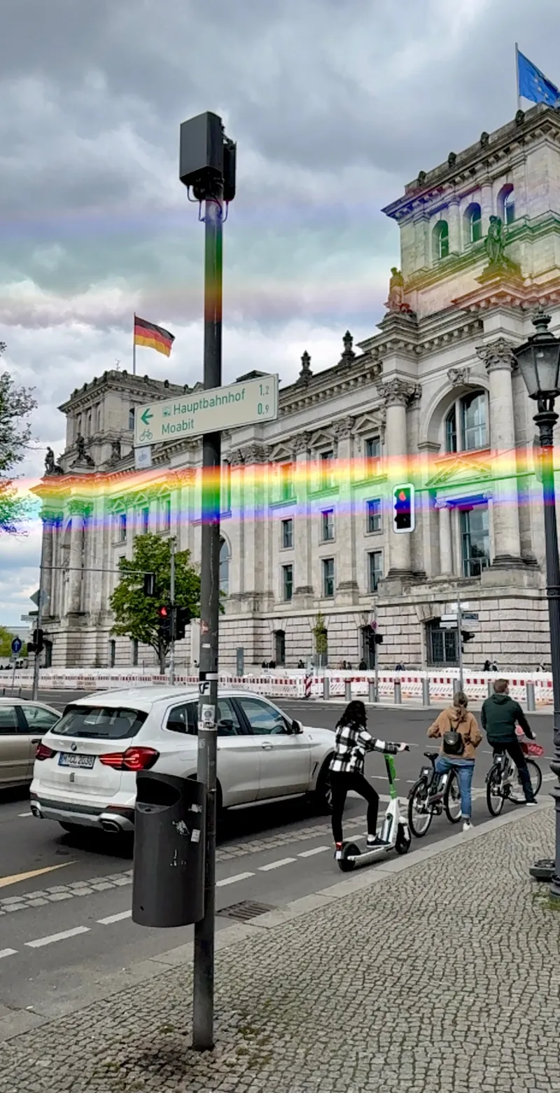 Screenshot of the Polar Rainbow app on iOS