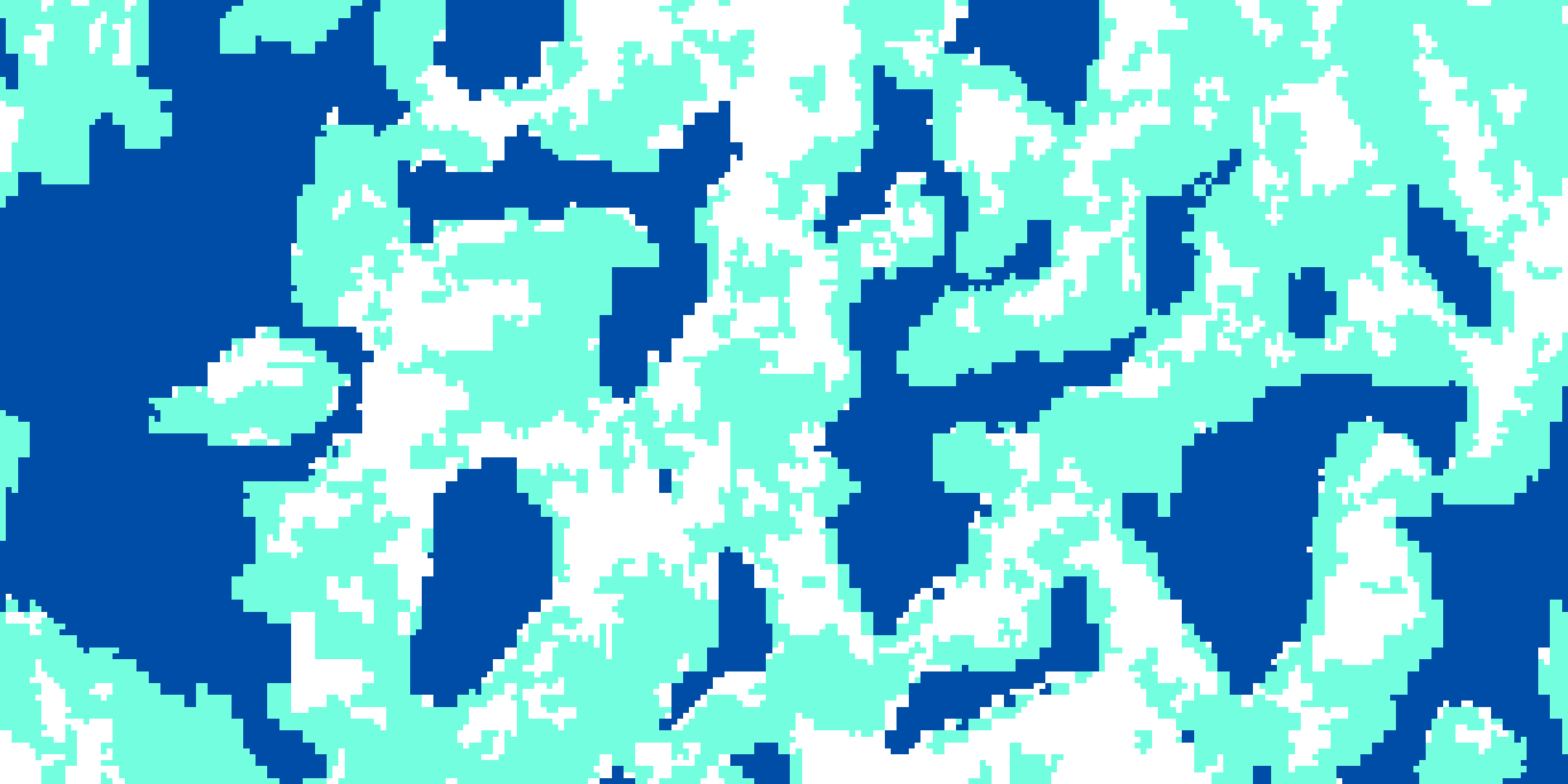 Lähikuva kartoitetusta datasta