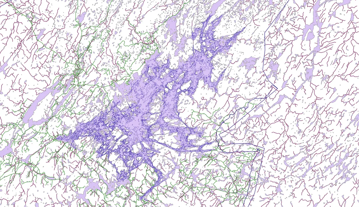 Terrain and Bathymetry map
