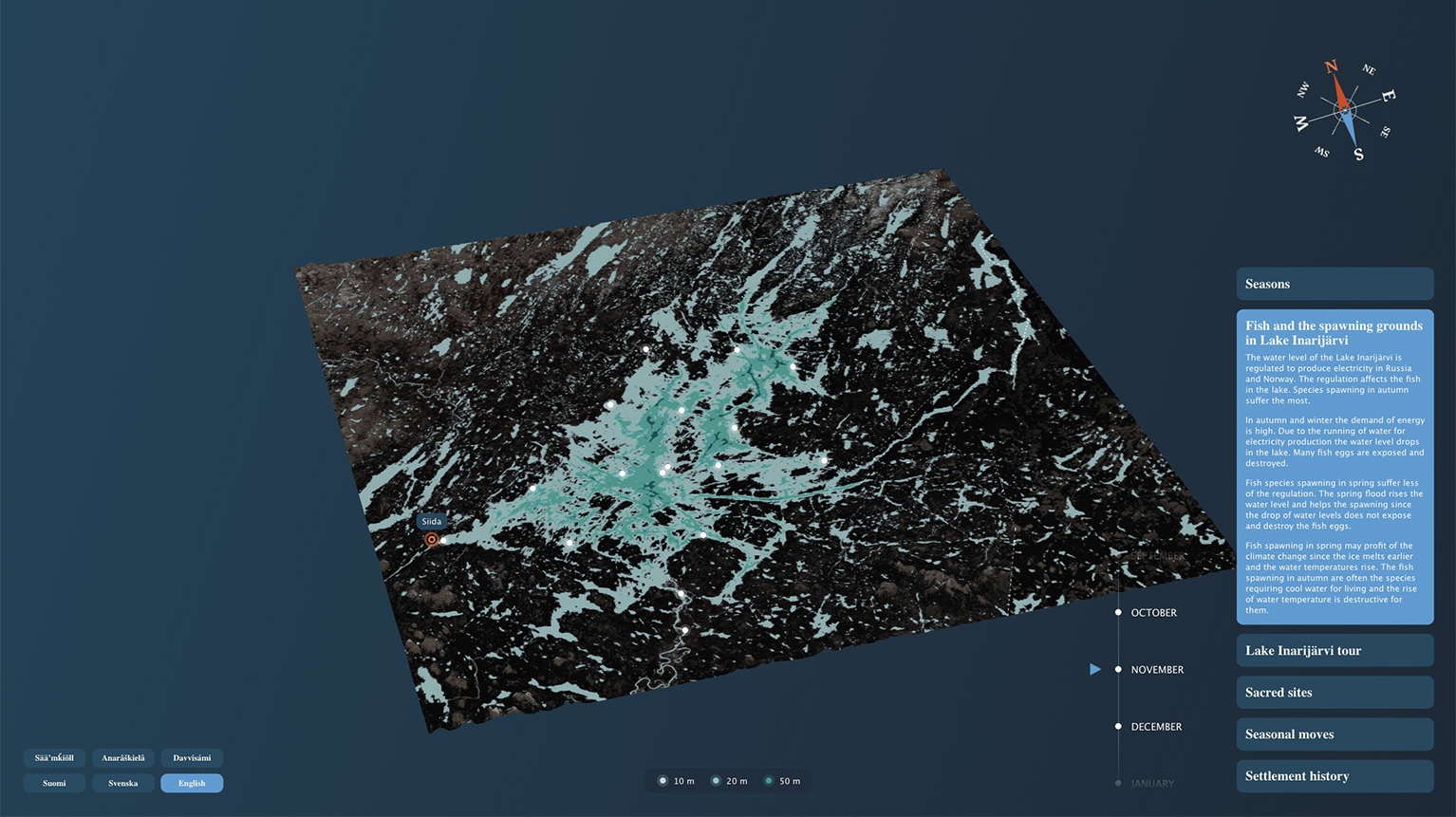 Jääanimaatio perustui SYKE:n Tarkka-palvelun jäähavaintoihin